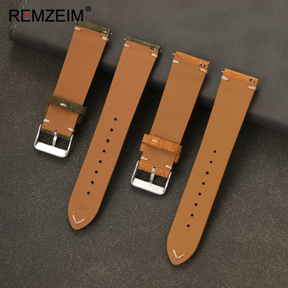 Unisex Suede Leather Watch Bel - Suede Strap Watch reseña y precio