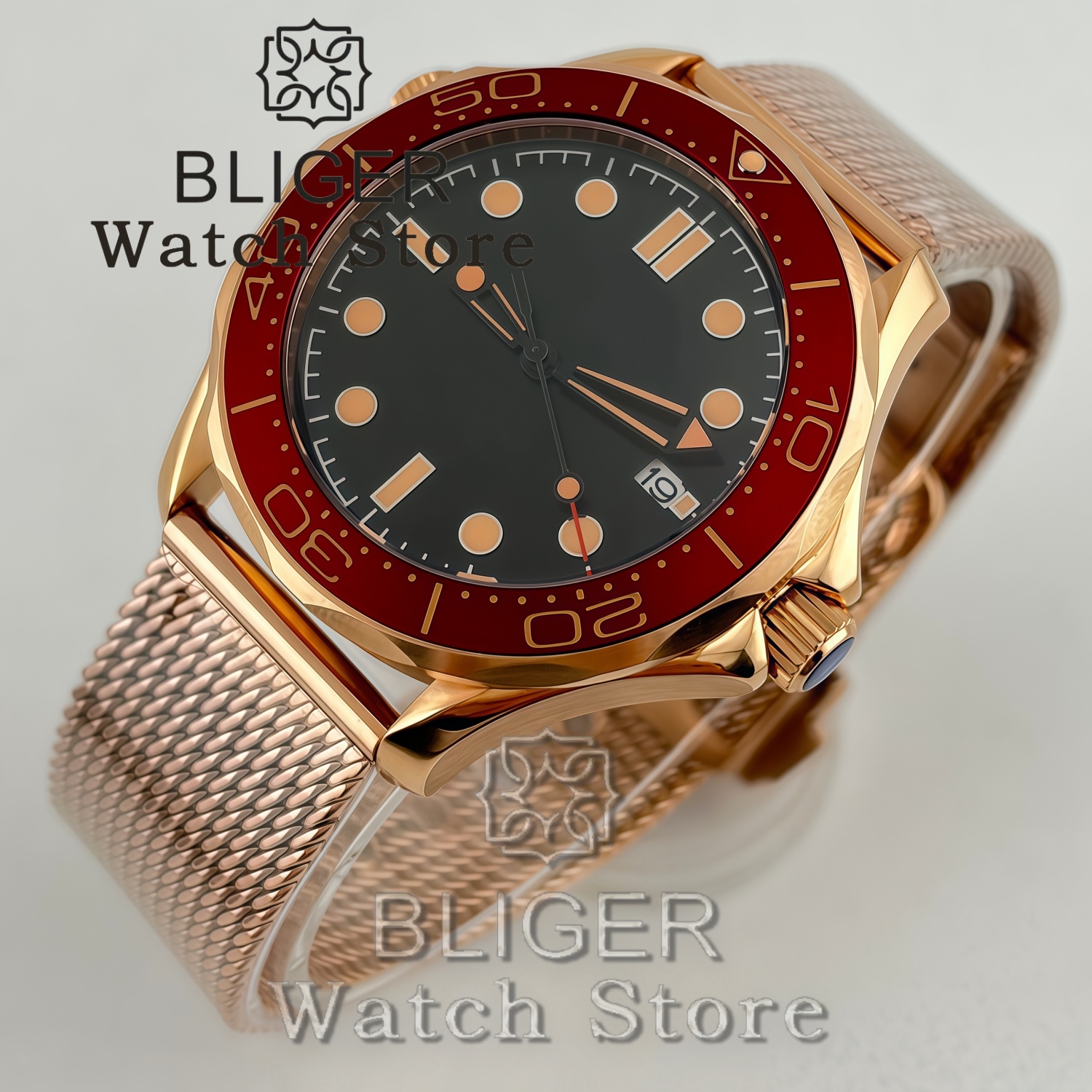 BLIGER Vintage Bronze Rose Gol - Tropic Strap Vintage reseña y precio