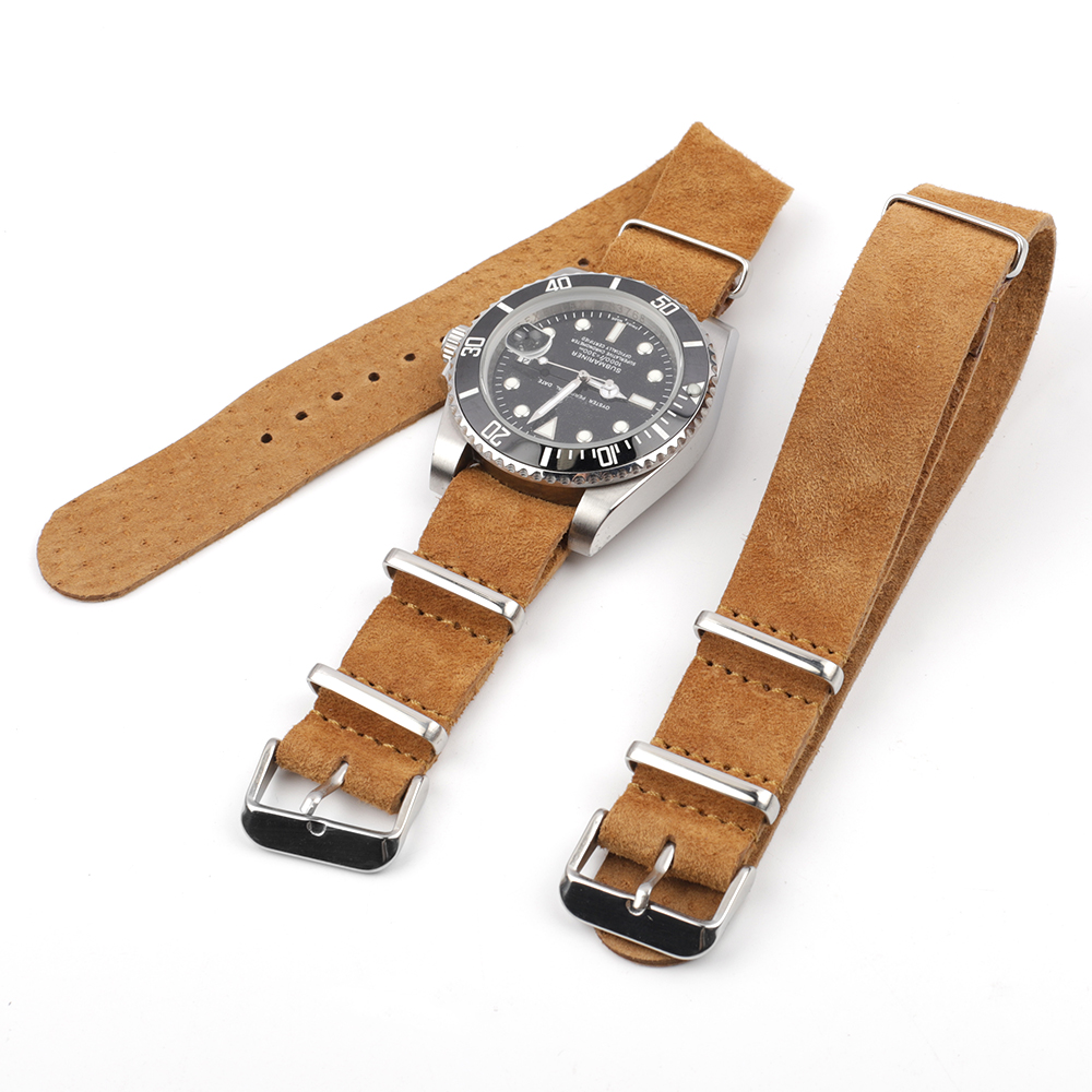 Soft Retro Suede Genuine Leath - Suede Strap Watch reseña y precio