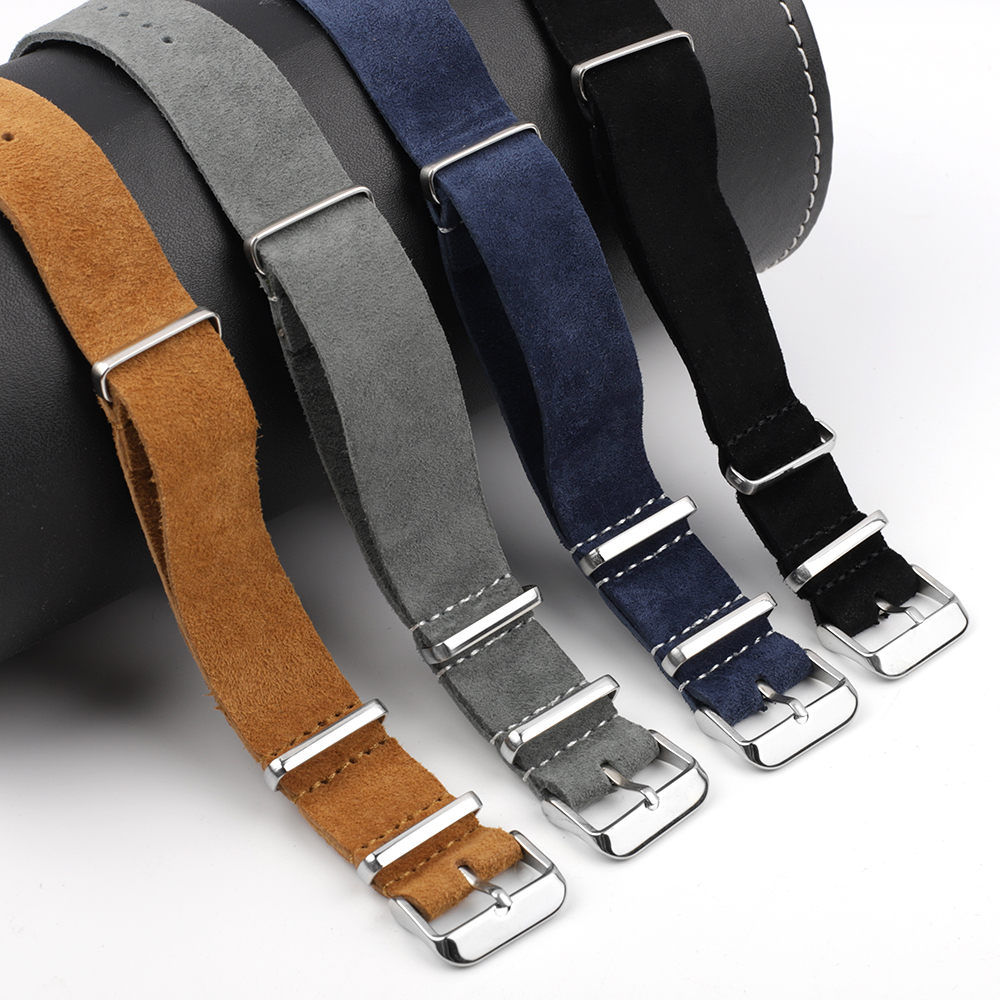 Soft Retro Suede Genuine Leath - Suede Strap Watch reseña y precio