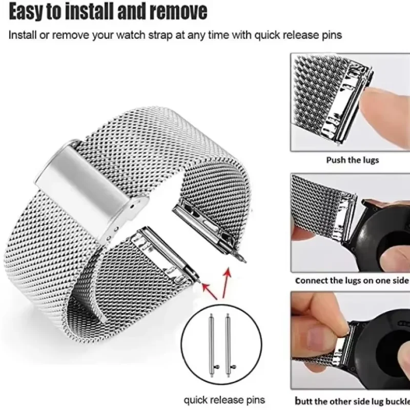 18mm Magnetic Milanese Bracele - Milanese Loop Magnetic reseña y precio