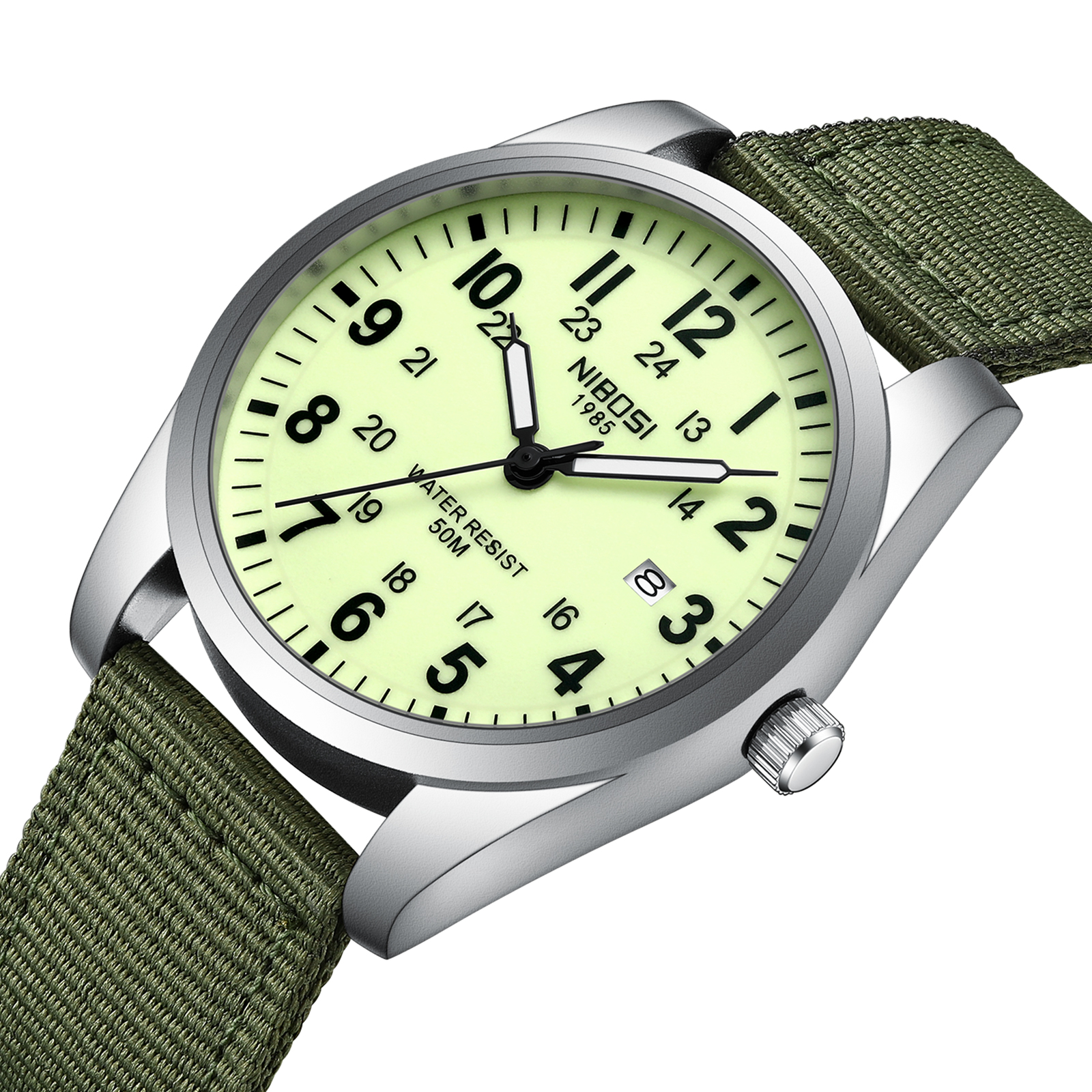NIBOSI Mens Watches Analog Mil - Tropic Strap Vintage reseña y precio