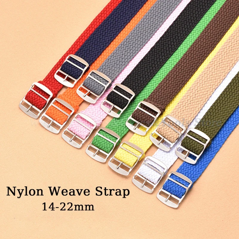 Nylon Weave Watch Strap for Pe - Perlon Strap Woven reseña y precio