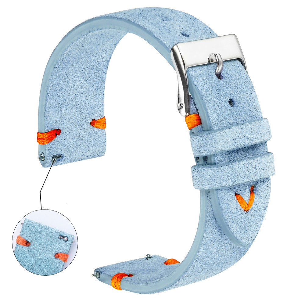 Suede Watch Straps 18mm 20mm H - Suede Strap Watch reseña y precio