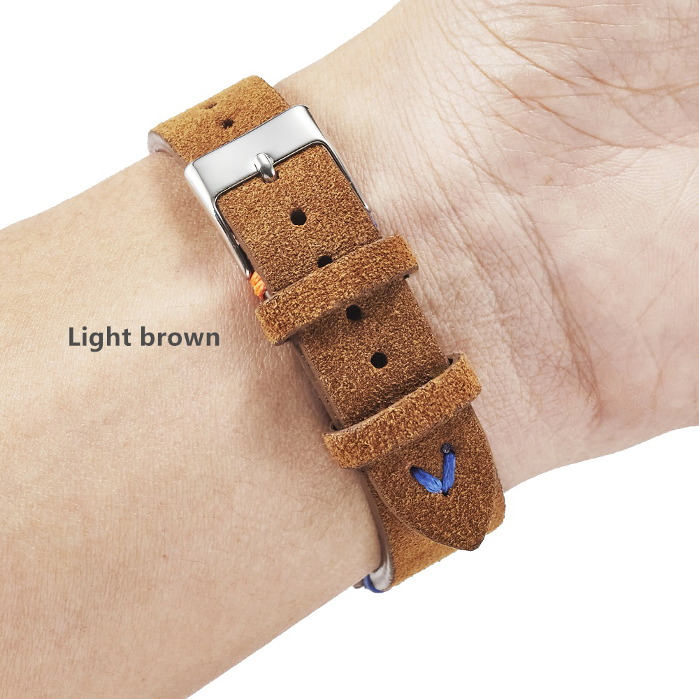 Suede Watch Straps 18mm 20mm H - Suede Strap Watch reseña y precio