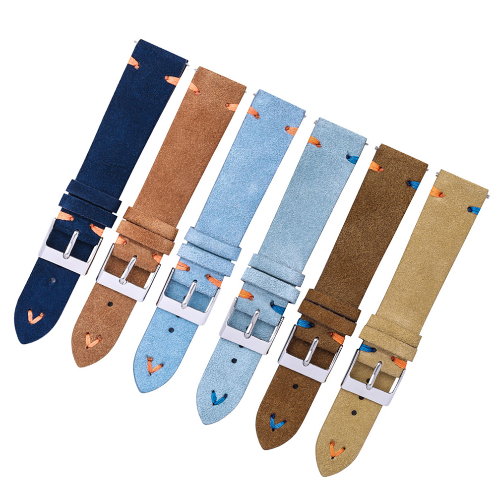 Suede Watch Straps 18mm 20mm H - Suede Strap Watch reseña y precio