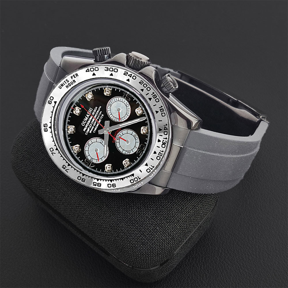 Luxury VK63 WATCH 39.3mm quart - Stainless Bracelet Diver reseña y precio
