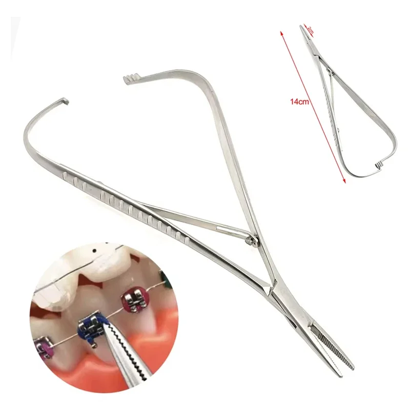 High-Quality Dental Ligature T - Curved Spring Bar reseña y precio