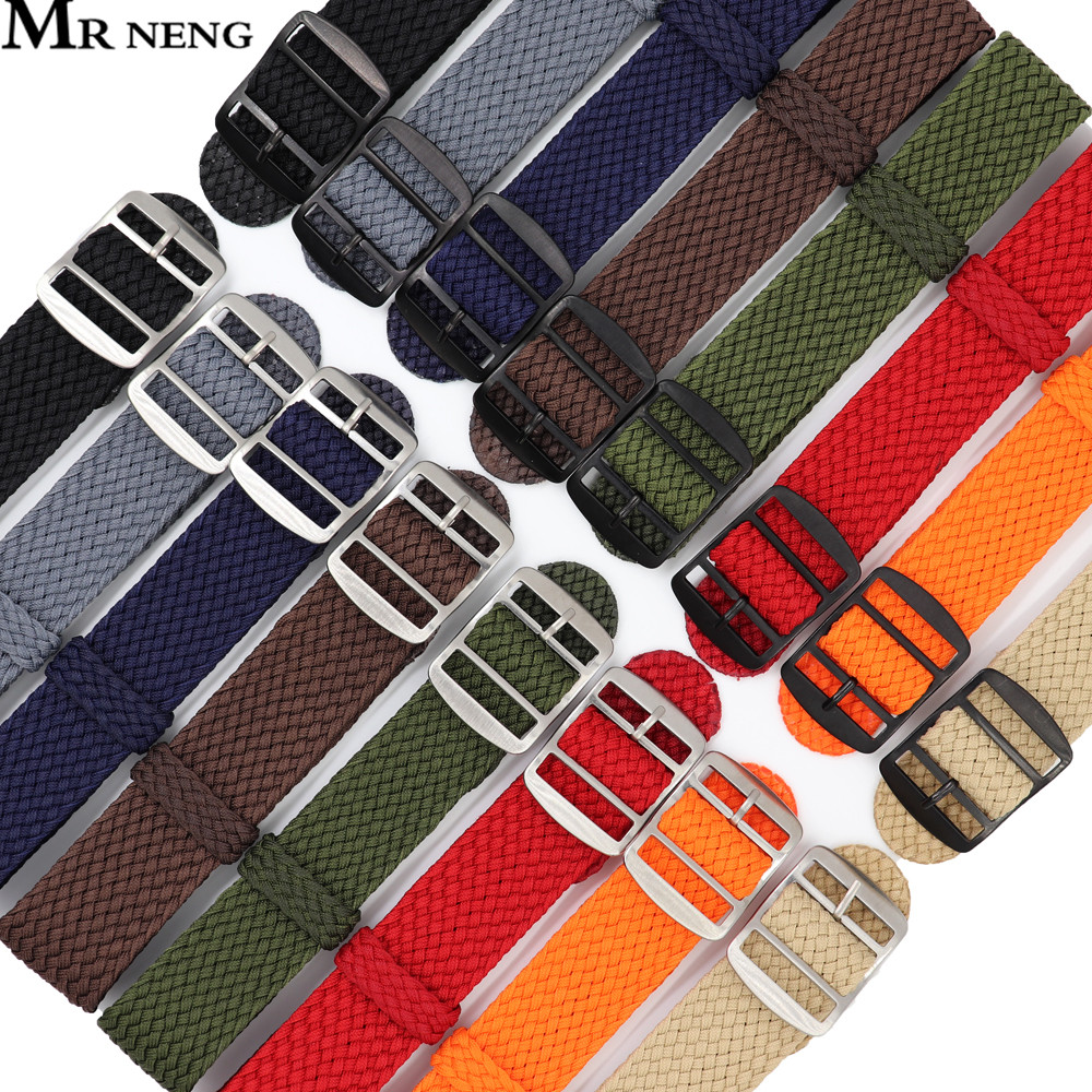 Watchband 18 20 22mm For Perlo - Perlon Strap Woven reseña y precio