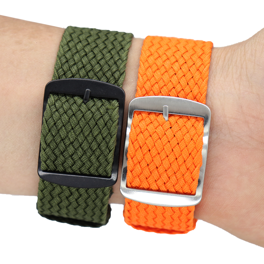 Watchband 18 20 22mm For Perlo - Perlon Strap Woven reseña y precio