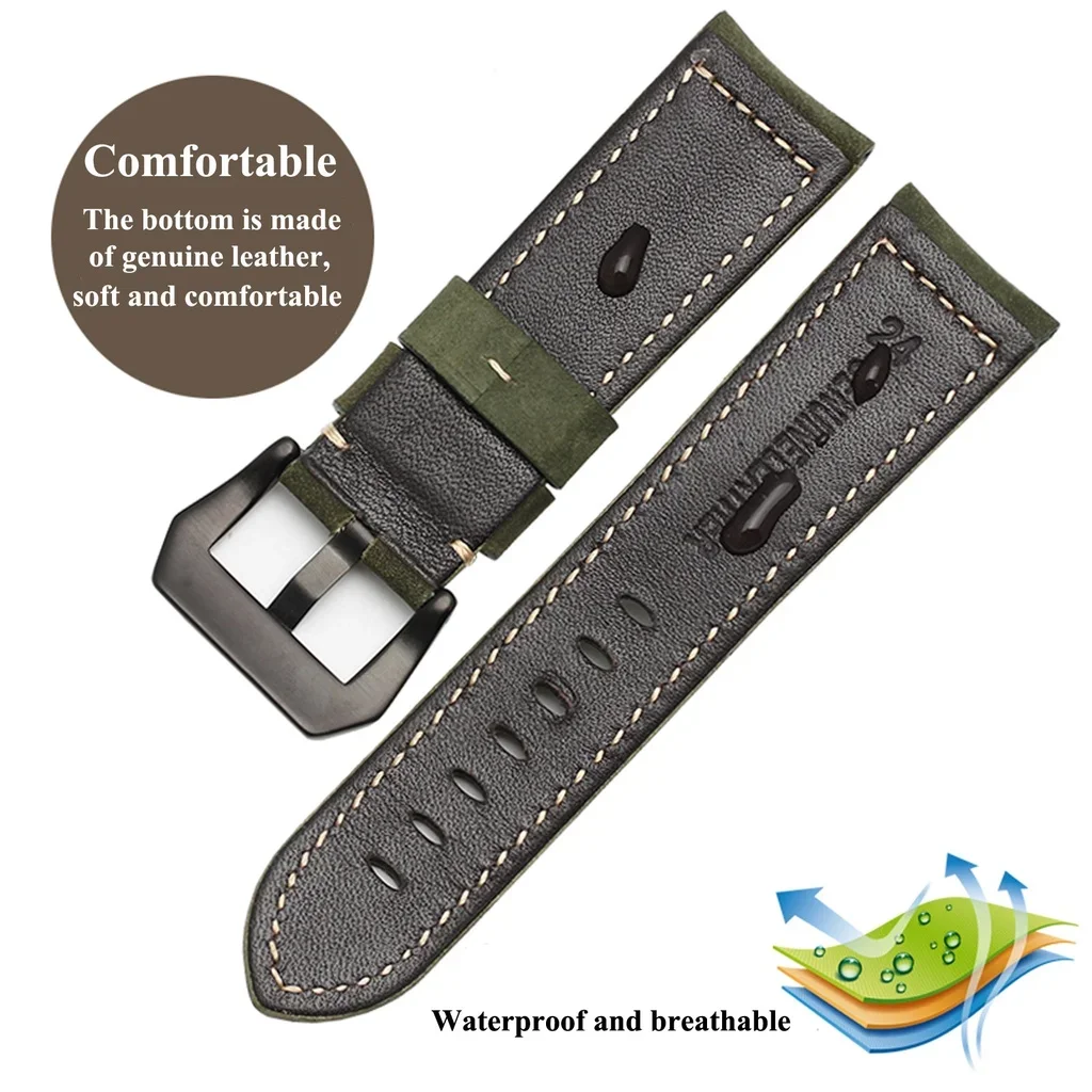 Quick Release Leather Straps f - Leather Strap Quick Release reseña y precio
