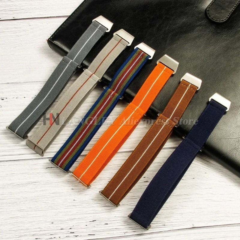 Elastic Nylon Watch Band for S - Parachute Strap Elastic reseña y precio