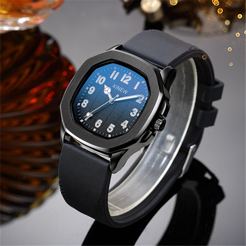 1pc / lot Original XINEW Brand - Leather Watch Band Men reseña y precio