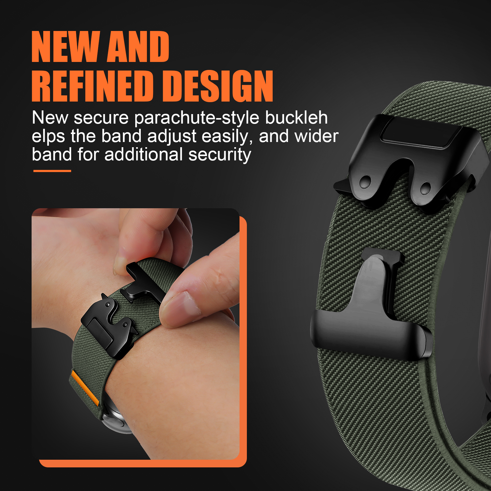 Parachute Straps For Apple Wat - Parachute Strap Elastic reseña y precio