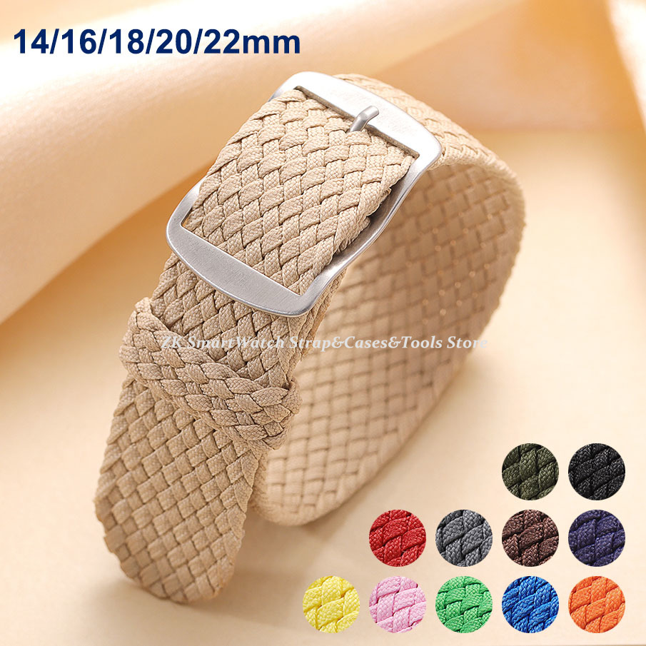 14mm 16mm 18mm 20mm 22mm Perlo - Perlon Strap Woven reseña y precio
