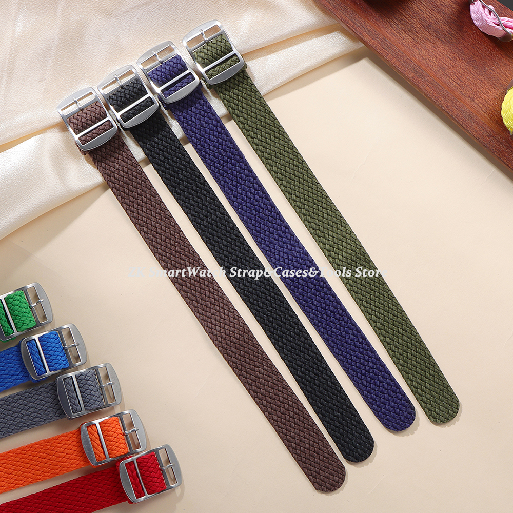 14mm 16mm 18mm 20mm 22mm Perlo - Perlon Strap Woven reseña y precio