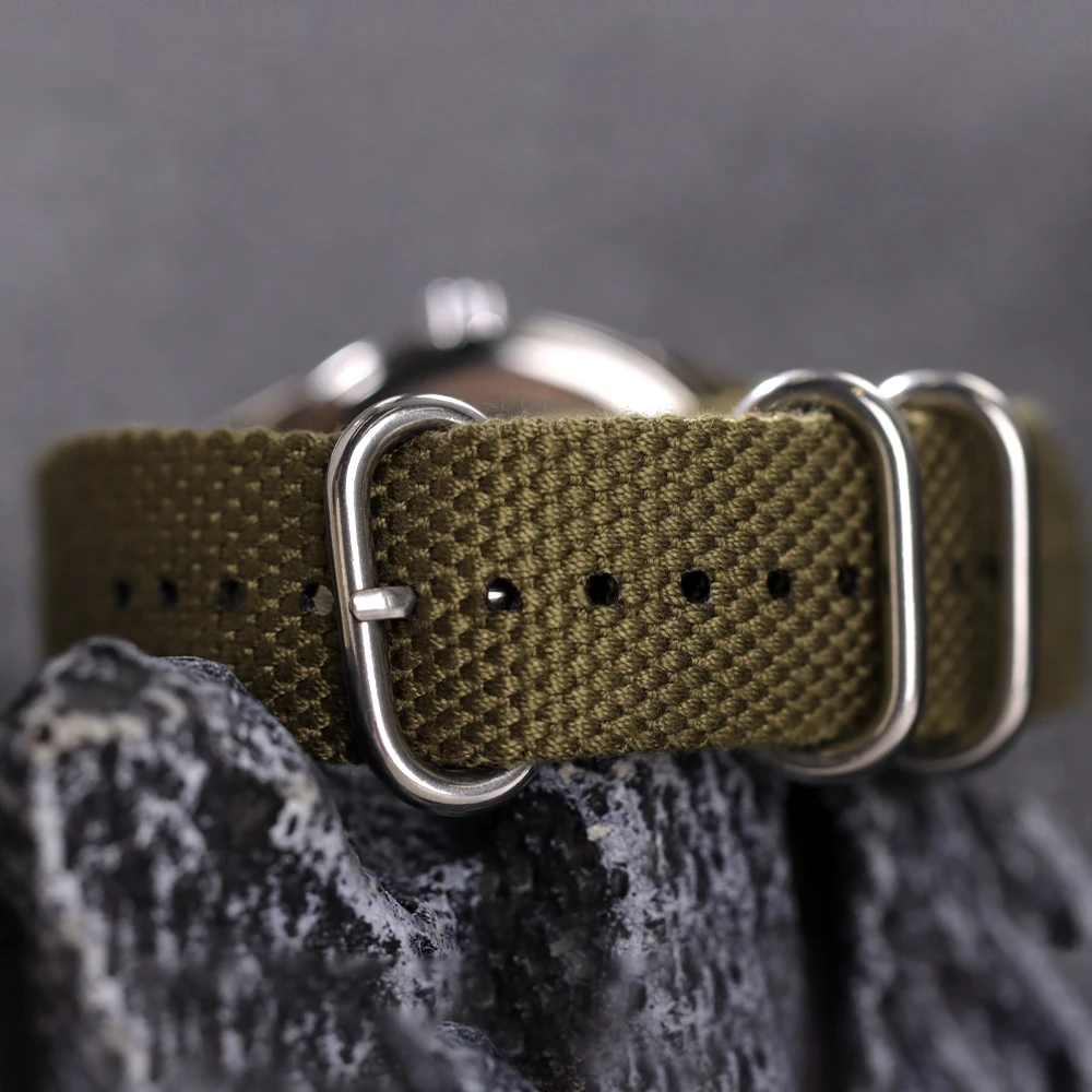 Cotton Ribbed Watch Strap 20mm - Canvas Strap Watch reseña y precio