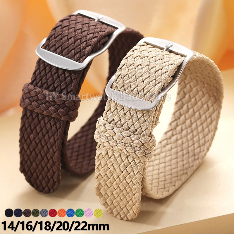 14mm 16mm 18mm 20mm 22mm Woven - Perlon Strap Woven reseña y precio