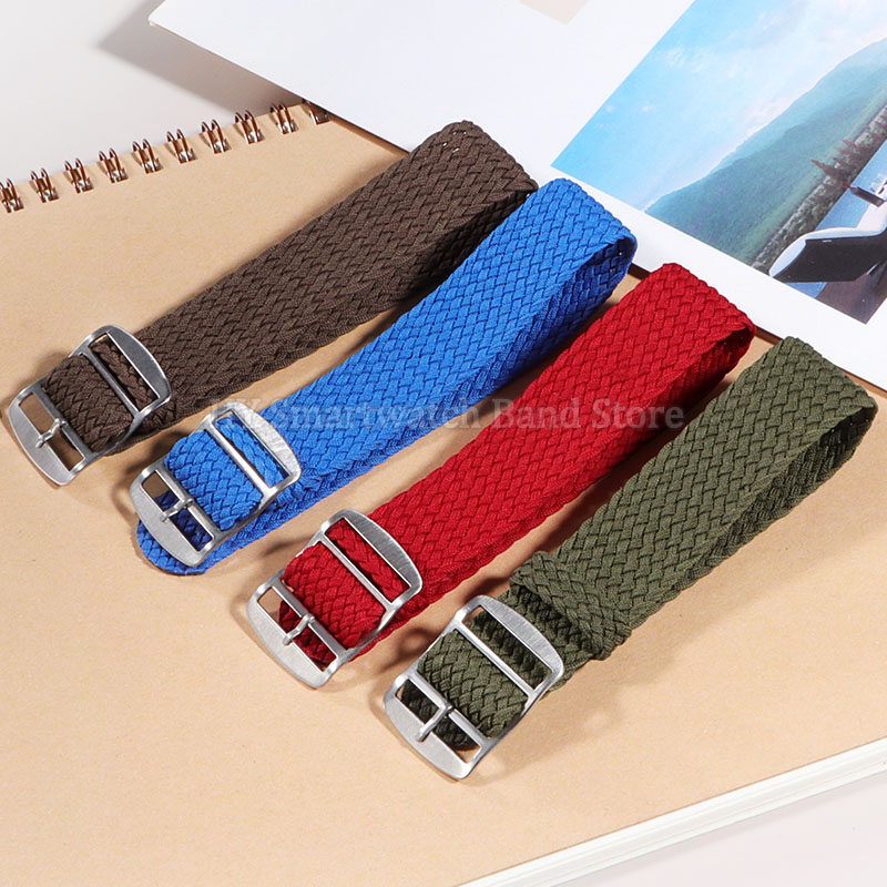 14mm 16mm 18mm 20mm 22mm Woven - Perlon Strap Woven reseña y precio