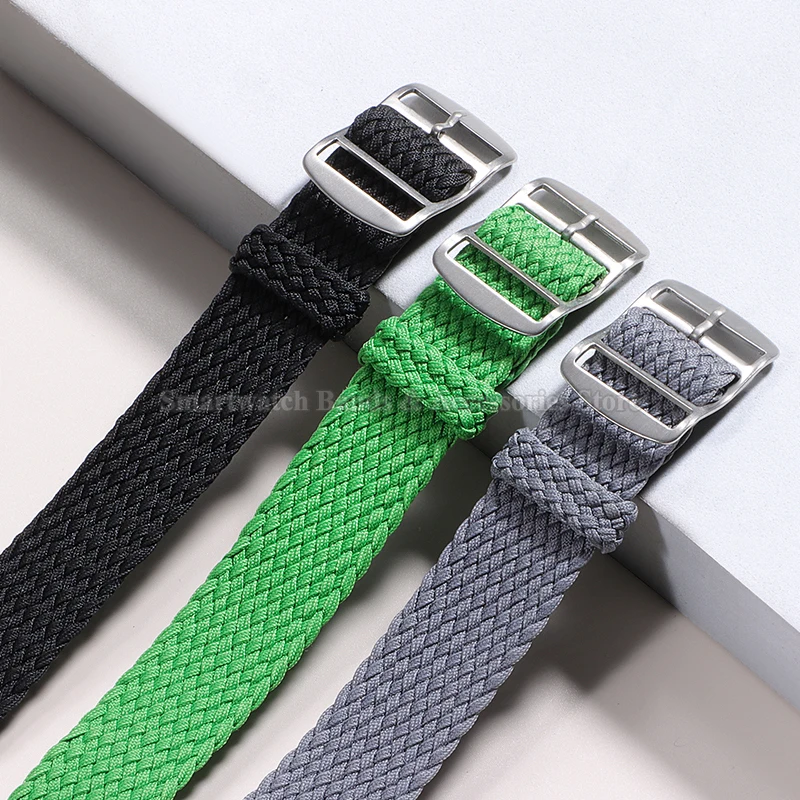 14mm 16mm 18mm 20mm 22mm Woven - Perlon Strap Woven reseña y precio