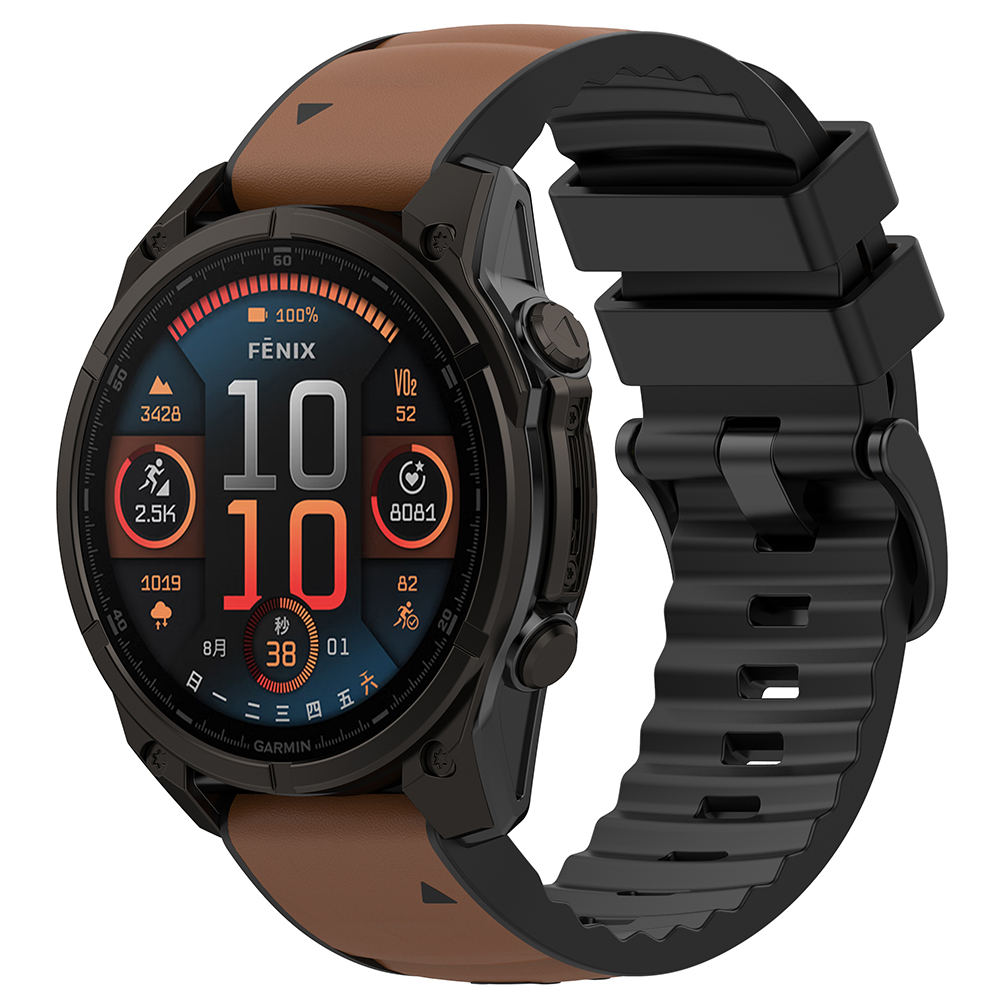 Quick Fit 22mm 26mm Leather+Si - Leather Strap Quick Release reseña y precio