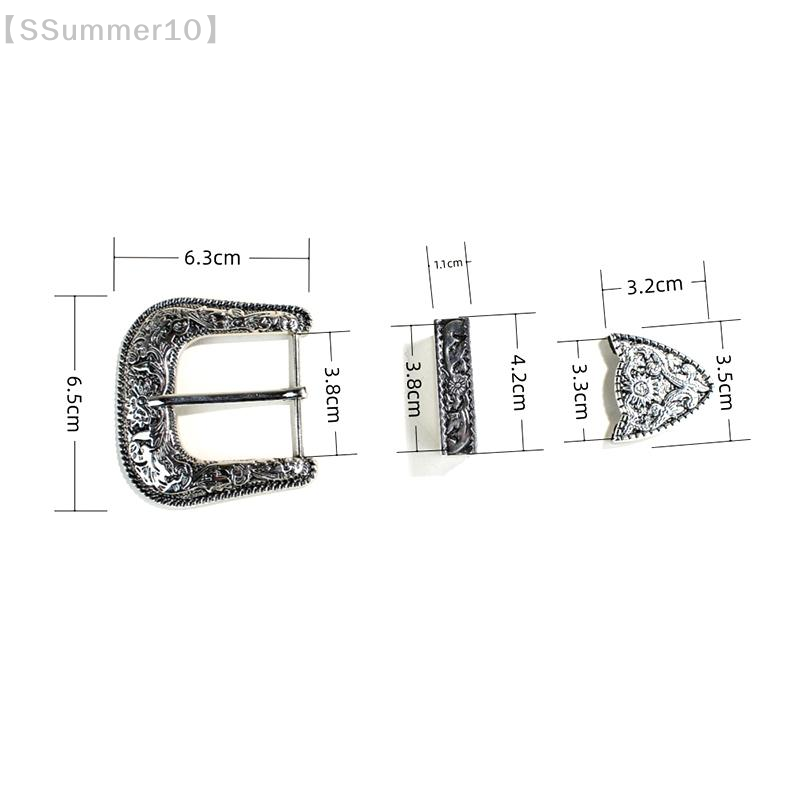 【SSummer10】1 Set Three-Piece B - Buckle Pin Ss reseña y precio