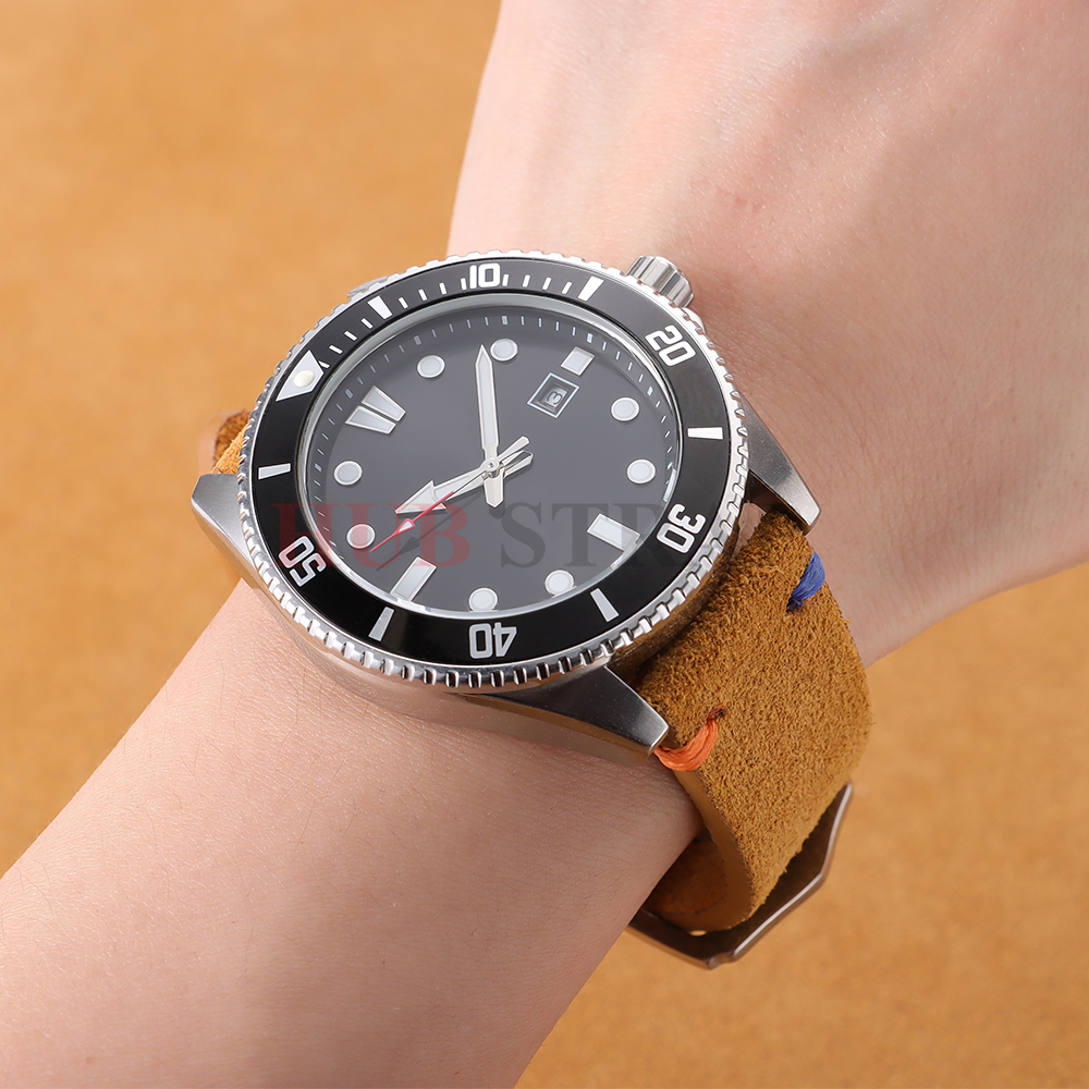 18mm 20mm 22mm Suede Leather S - Suede Strap Watch reseña y precio