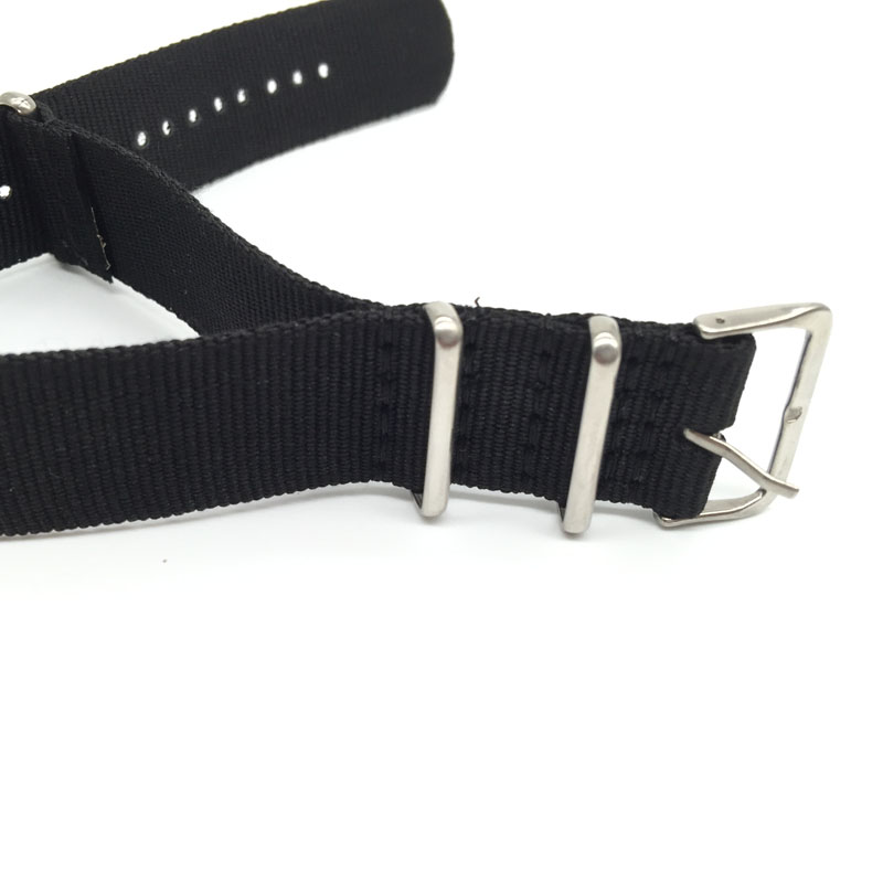Black Nylon Strap for 16mm 18m - Nato Strap Nylon reseña y precio
