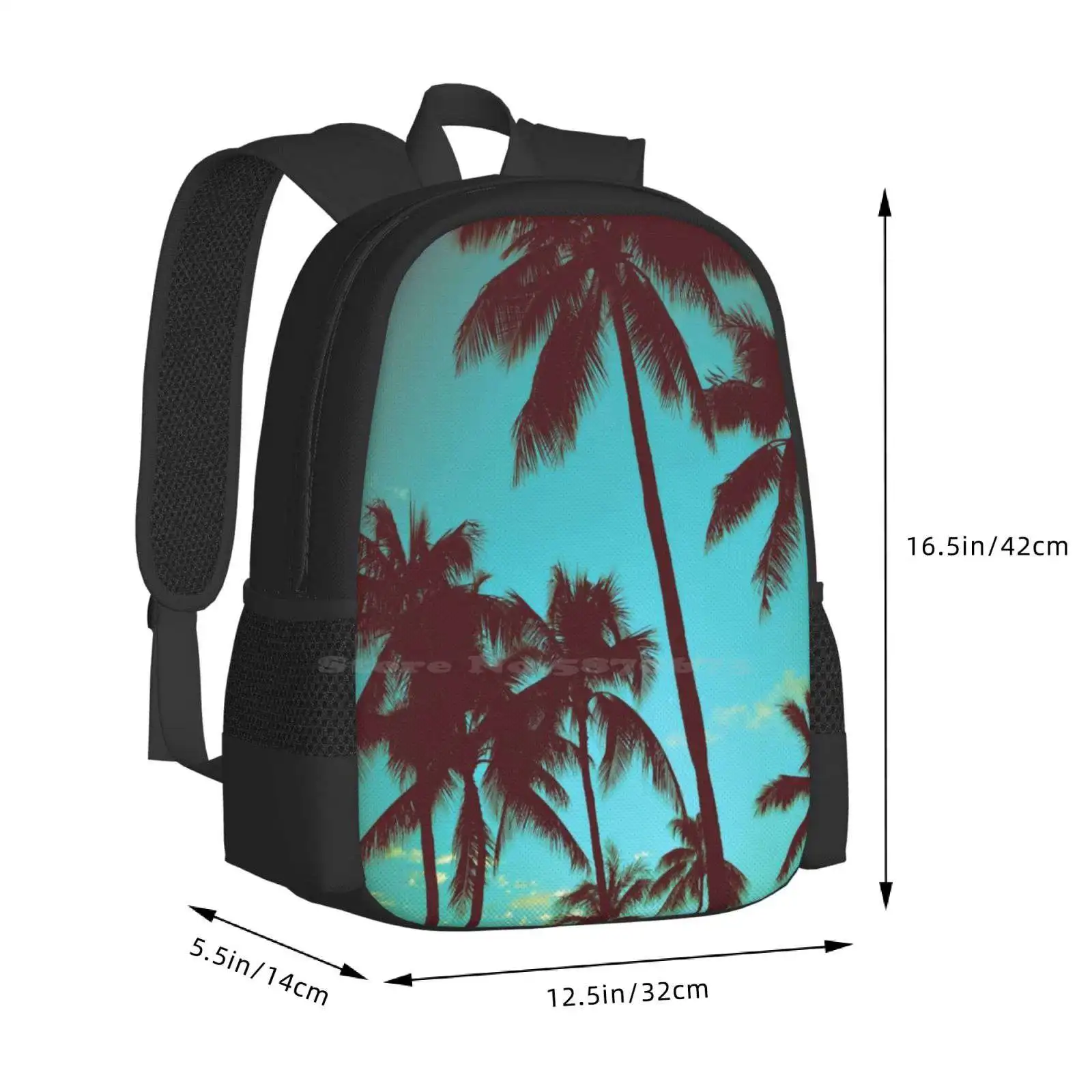 Vintage Tropical Palms Pattern - Tropic Strap Vintage reseña y precio