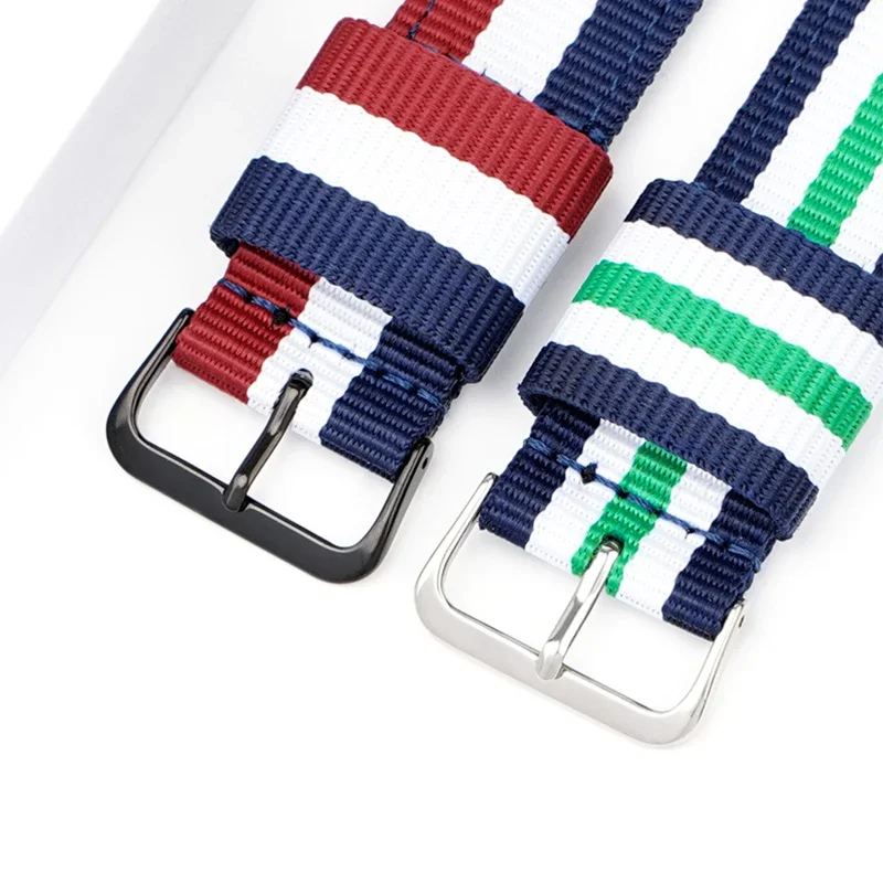 20mm 22mm Woven Nylon Strap fo - Canvas Strap Watch reseña y precio