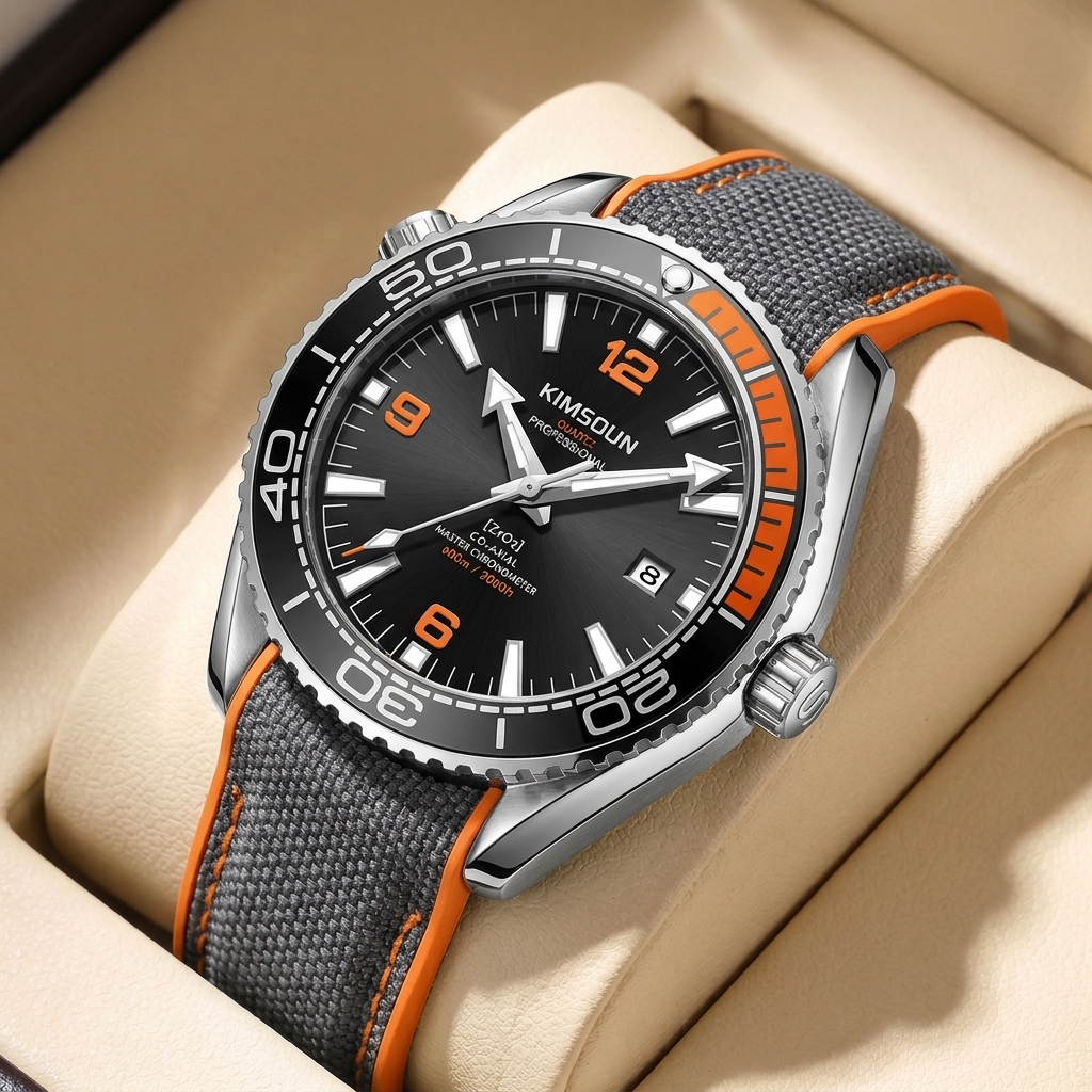 1 piece sporty men's watch wit - Canvas Strap Watch reseña y precio
