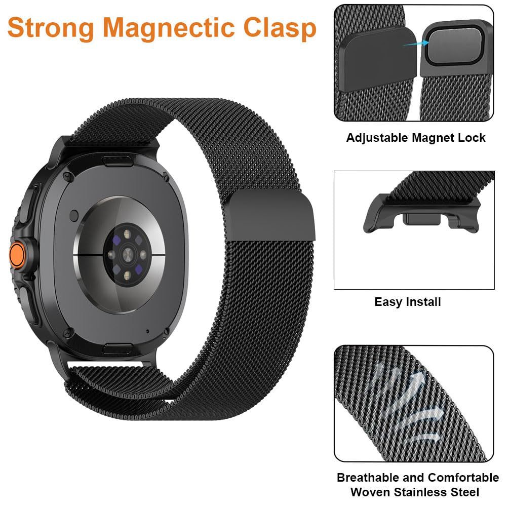 Magnetic Milanese Watch Strap  - Mesh Strap Metal reseña y precio