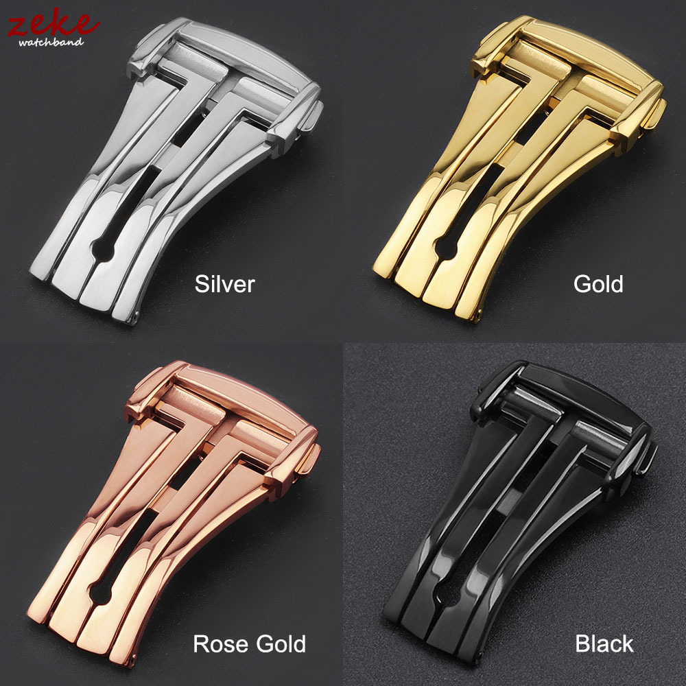 Stainless Steel Deployment Cla - Butterfly Clasp Deployant reseña y precio
