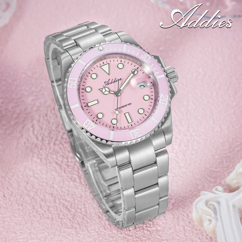 Addies New Women Watches Luxur - Butterfly Clasp Deployant reseña y precio