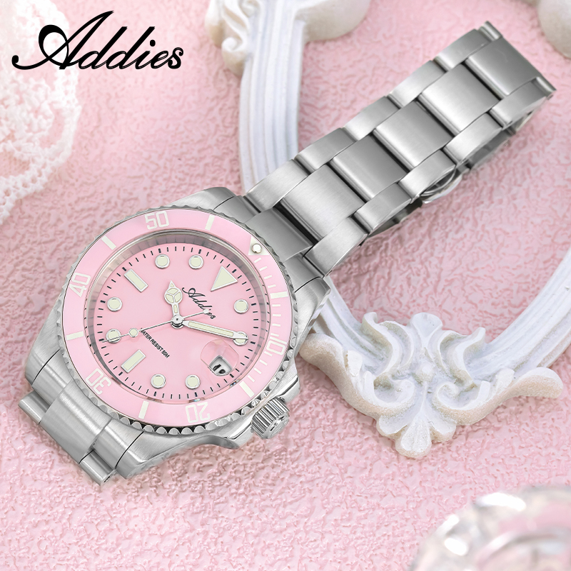 Addies New Women Watches Luxur - Butterfly Clasp Deployant reseña y precio
