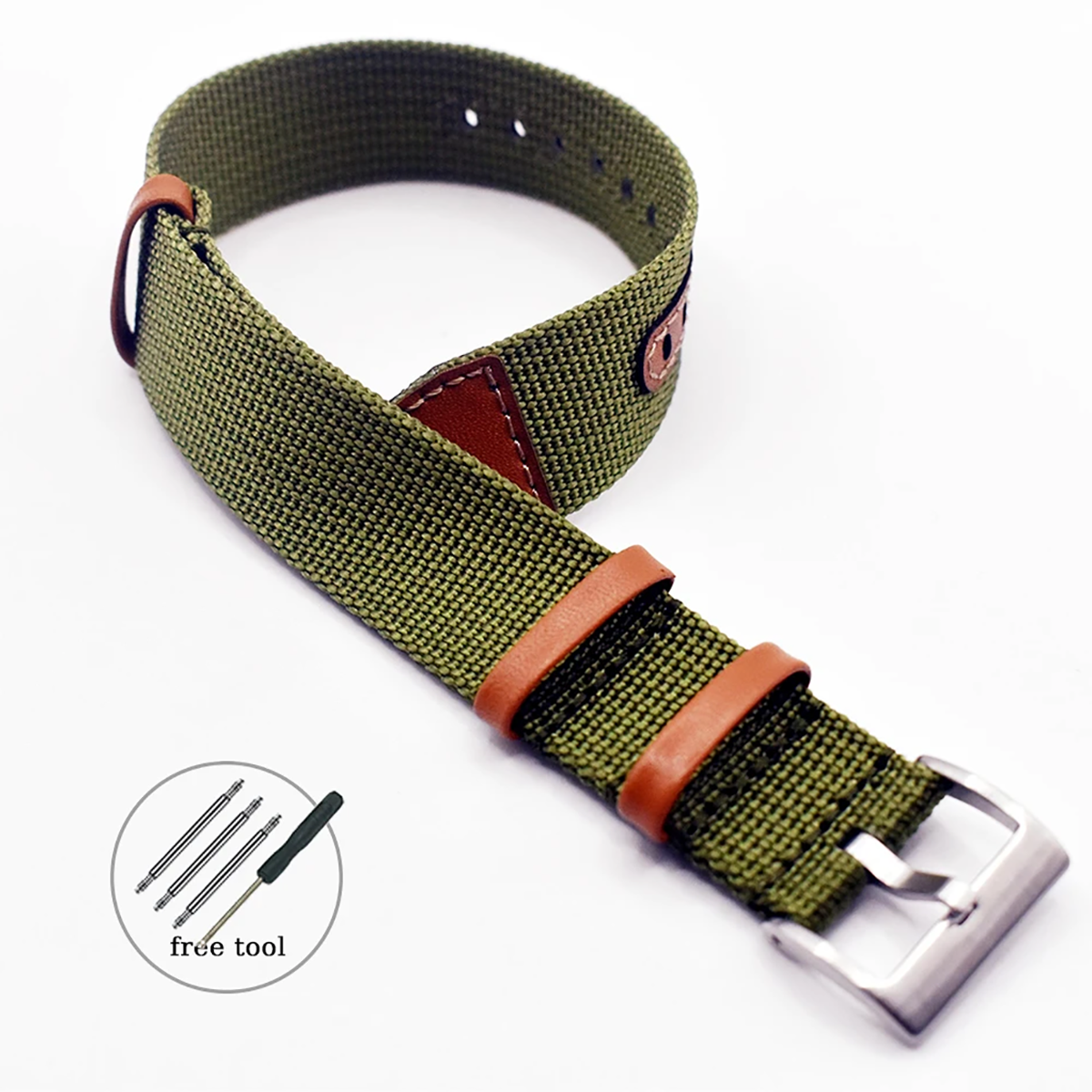 Soft Watch Bracelet for Seiko  - Nato Strap Nylon reseña y precio
