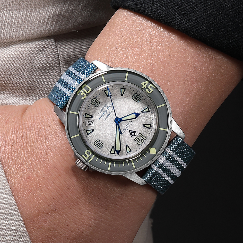CADISEN Deep Explorer MIYOTA 8 - Canvas Strap Watch reseña y precio