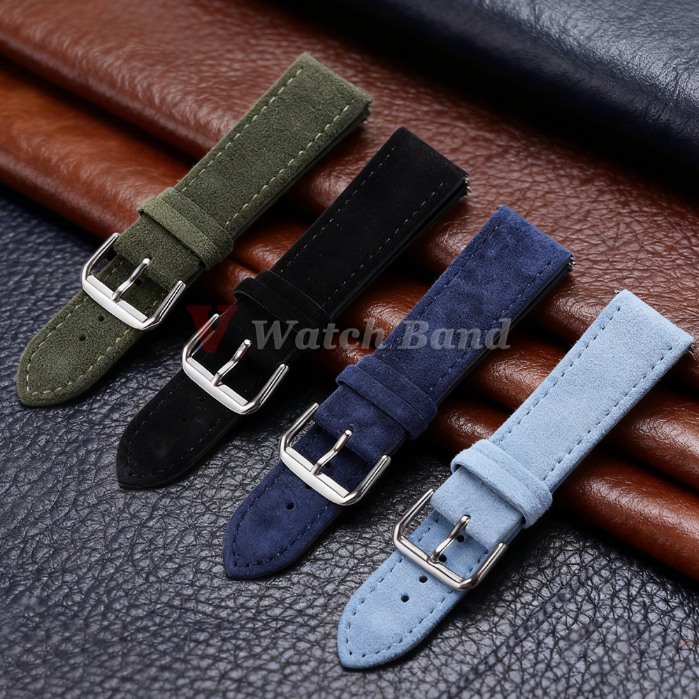 18/19/20/22mm Watch Band Genui - Suede Strap Watch reseña y precio