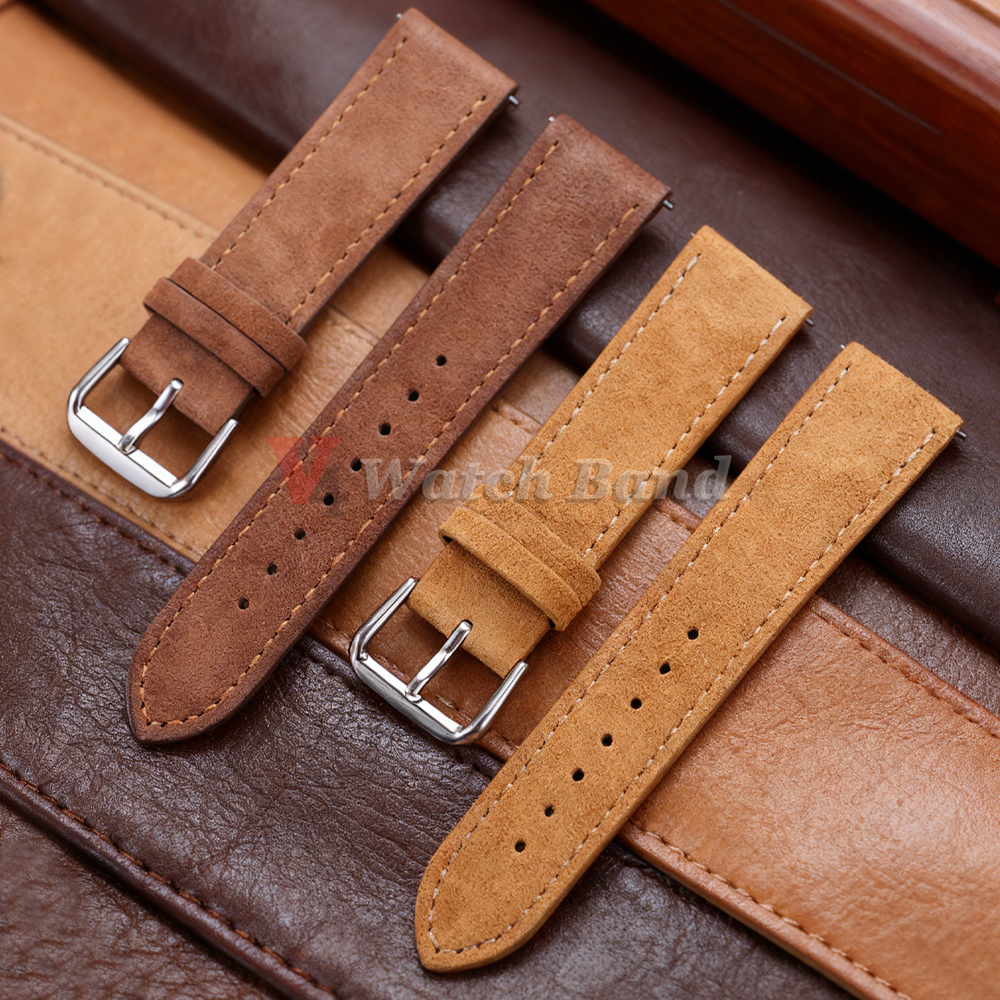 18/19/20/22mm Watch Band Genui - Suede Strap Watch reseña y precio