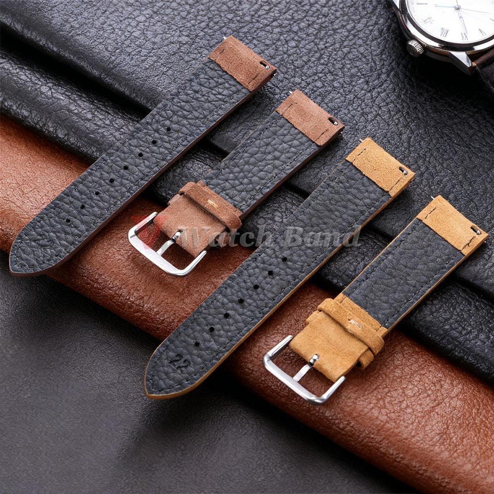 18/19/20/22mm Watch Band Genui - Suede Strap Watch reseña y precio