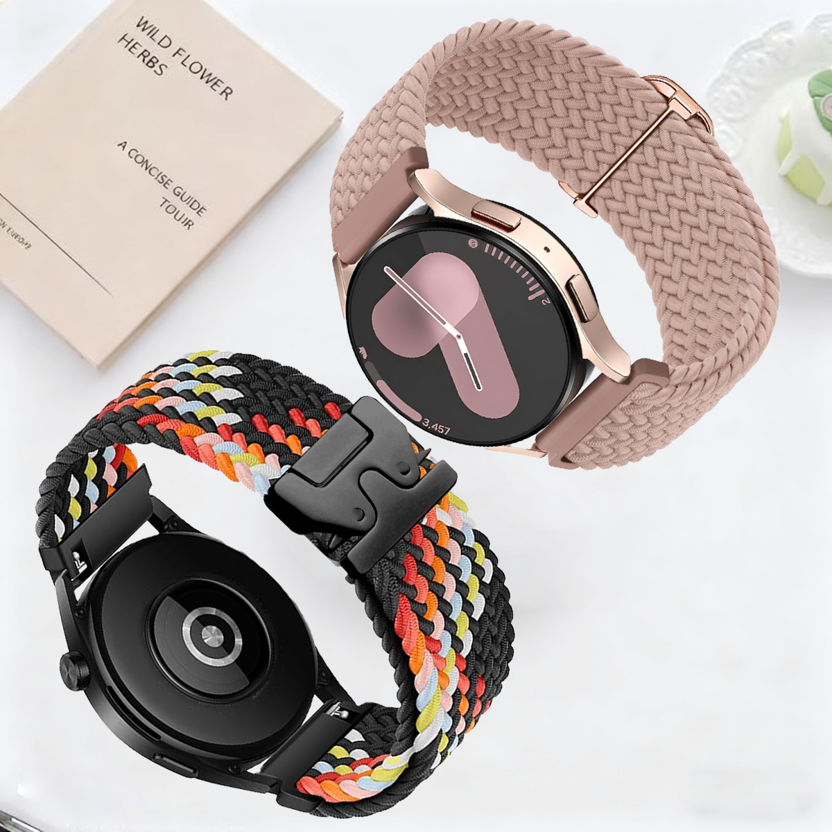 2Pcs 18/20/22 Braided Elastic  - Parachute Strap Elastic reseña y precio