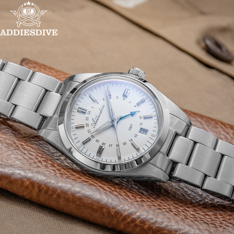 ADDIESDIVE Hot Brand 36mm Luxu - Stainless Bracelet Diver reseña y precio