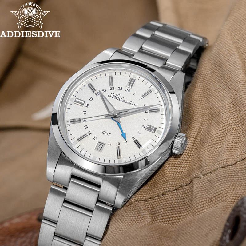 ADDIESDIVE Hot Brand 36mm Luxu - Stainless Bracelet Diver reseña y precio