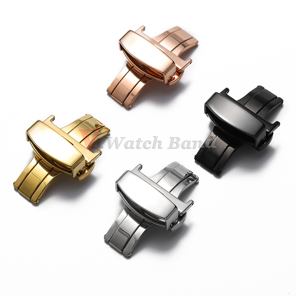 Stainless Steel Clasp Strap fo - Butterfly Clasp Deployant reseña y precio