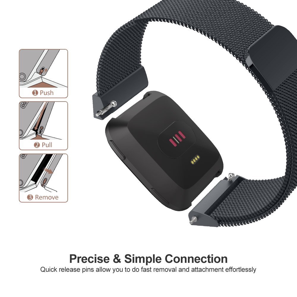 Milanese Mesh Band Strap for F - Milanese Loop Magnetic reseña y precio