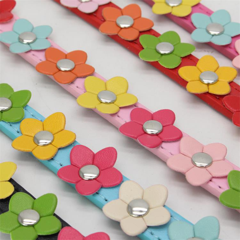 Pu Leather Colorful Flower Stu - Leather Strap Quick Release reseña y precio