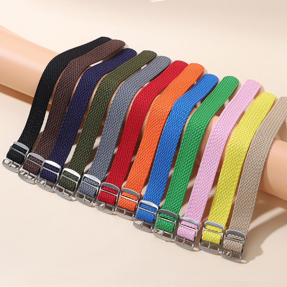 Nylon Woven Canvas Watch Band  - Perlon Strap Woven reseña y precio