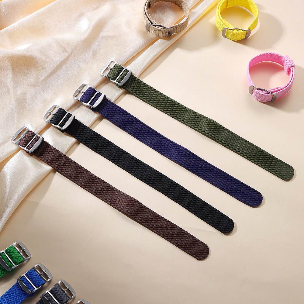 Nylon Woven Canvas Watch Band  - Perlon Strap Woven reseña y precio