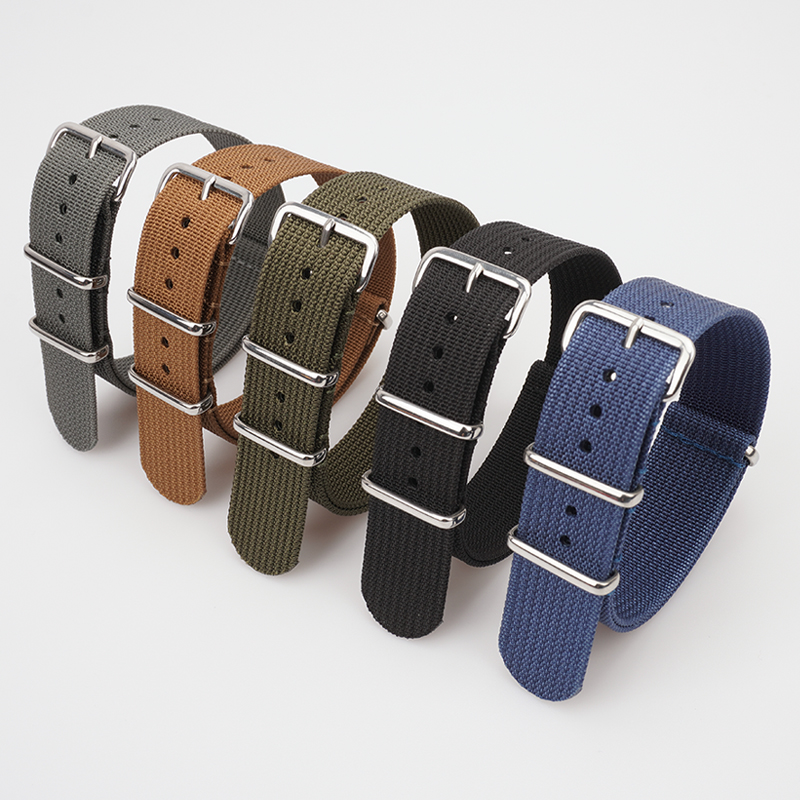 Ribbed Nylon Strap For Seiko M - Nato Strap Nylon reseña y precio