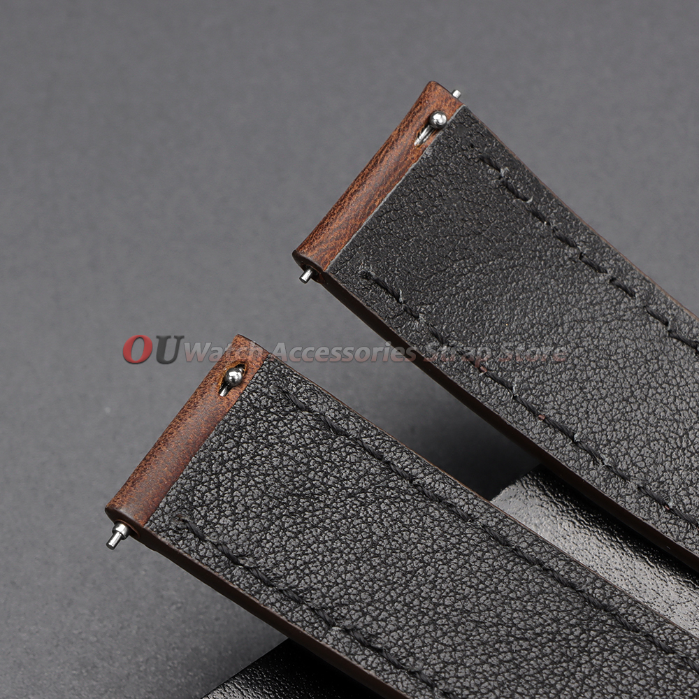 18mm 19mm 20mm 21mm 22mm 24mm  - Leather Strap Quick Release reseña y precio